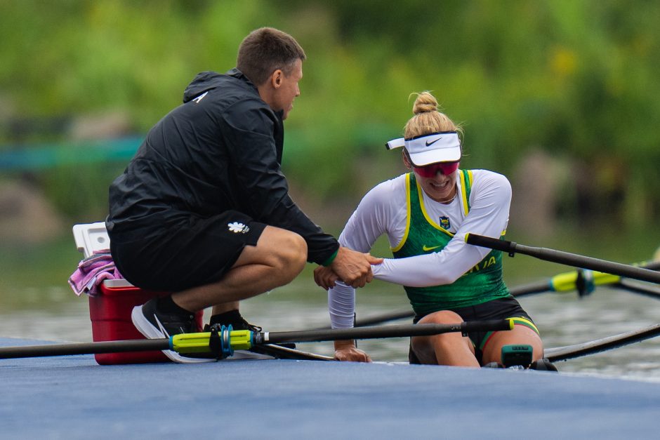 Irkluotoja V. Senkutė sėkmingai įveikė atrankos barjerą: keliauja į ketvirtfinalį