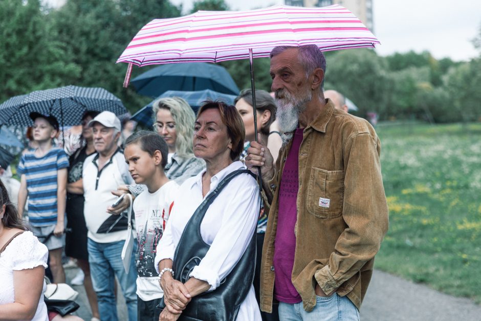 Roko Kašėtos koncertas Kalniečių parke