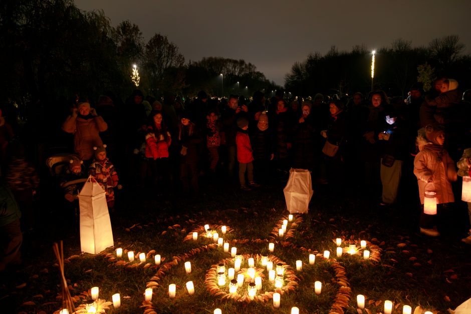 Žibintų šventė Kalniečių parke