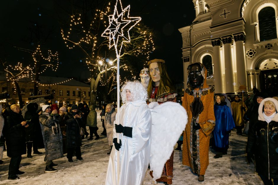 Trys Karaliai atkeliavo į Kauną