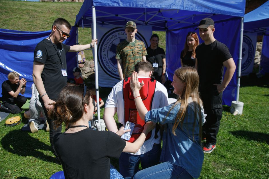 Santakos parkas šiandien tapo saugiausiu šalyje: Gegužės 1-oji čia paminėta originaliai