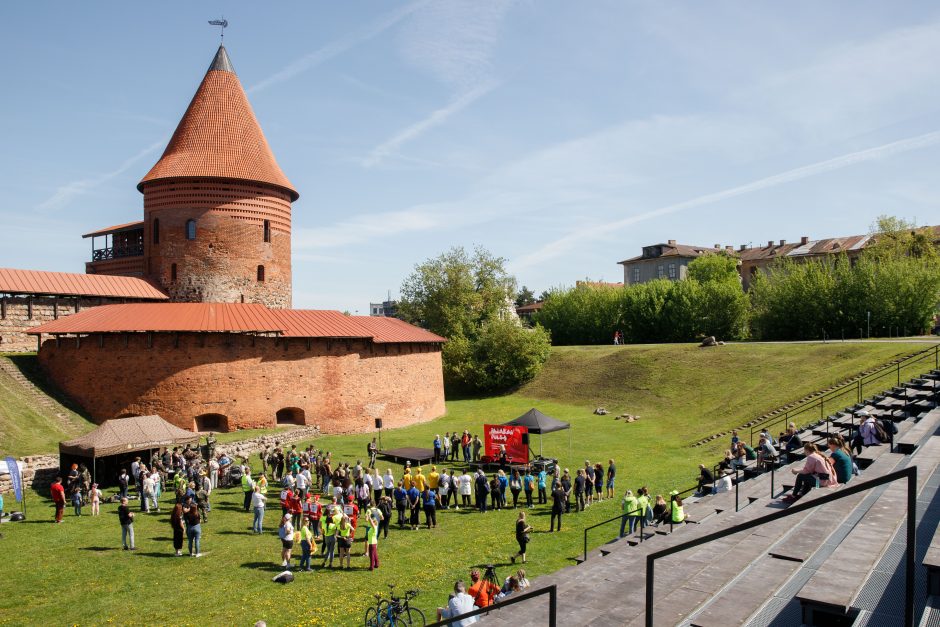 Santakos parkas šiandien tapo saugiausiu šalyje: Gegužės 1-oji čia paminėta originaliai