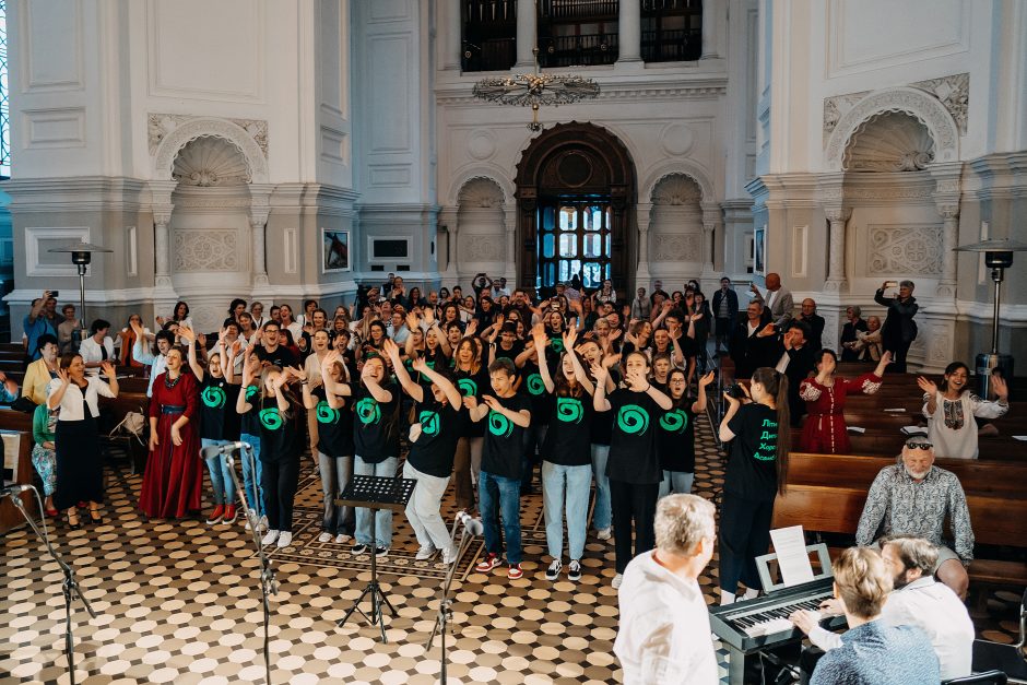 J. Naujalio tarptautiniame chorų festivalyje – trys dienos su Lietuvos muzikos tėvu