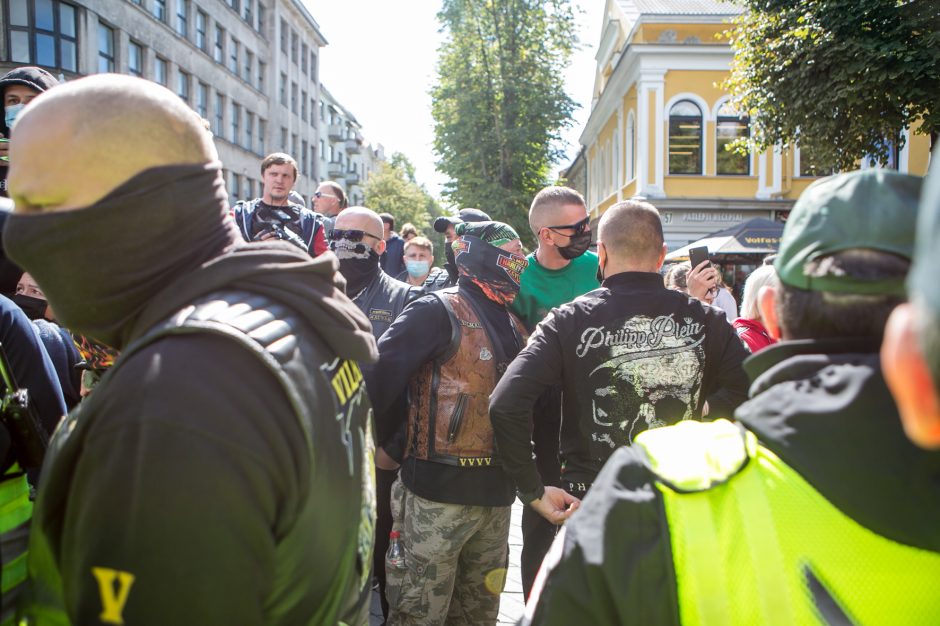 Policija apie neramumus per LGBT eitynes: nukentėjo du žmonės, pradėti penki ikiteisminiai tyrimai