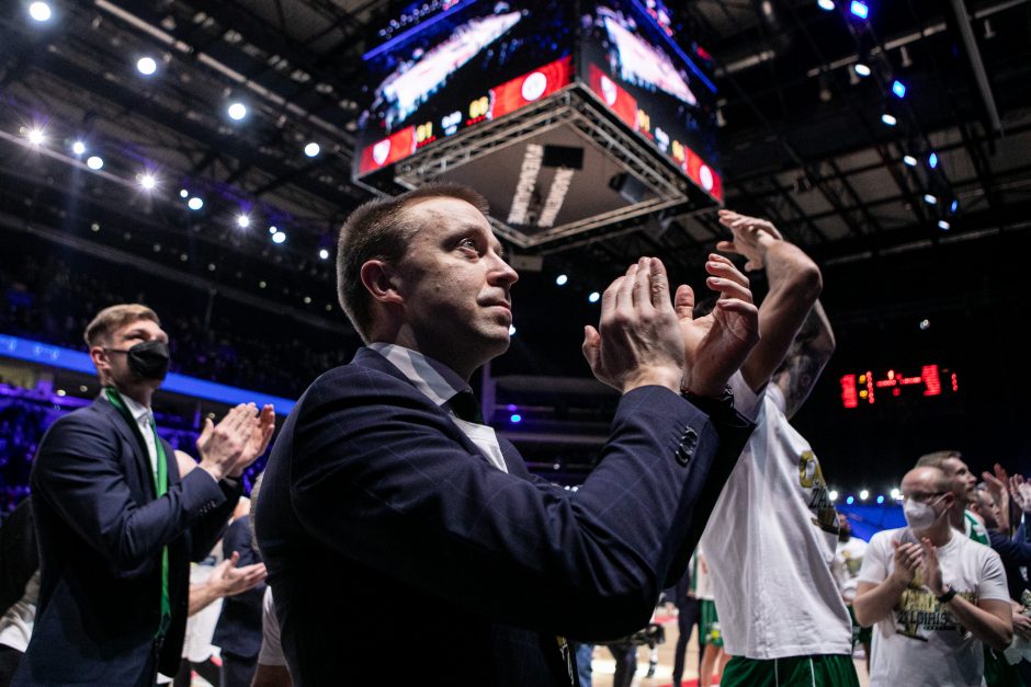 Trofėjus vėl keliauja į Kauną: „Lietkabelį“ daužęs „Žalgiris“ – KMT čempionas