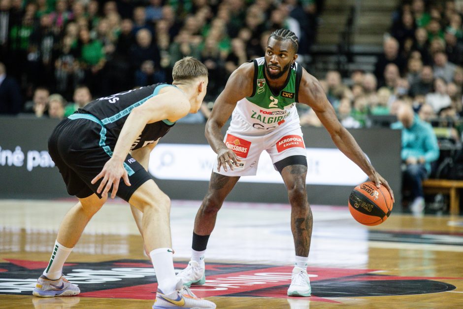 Nepriekaištingai gynęsis „Žalgiris“ pasiekė revanšą prieš „Wolves“