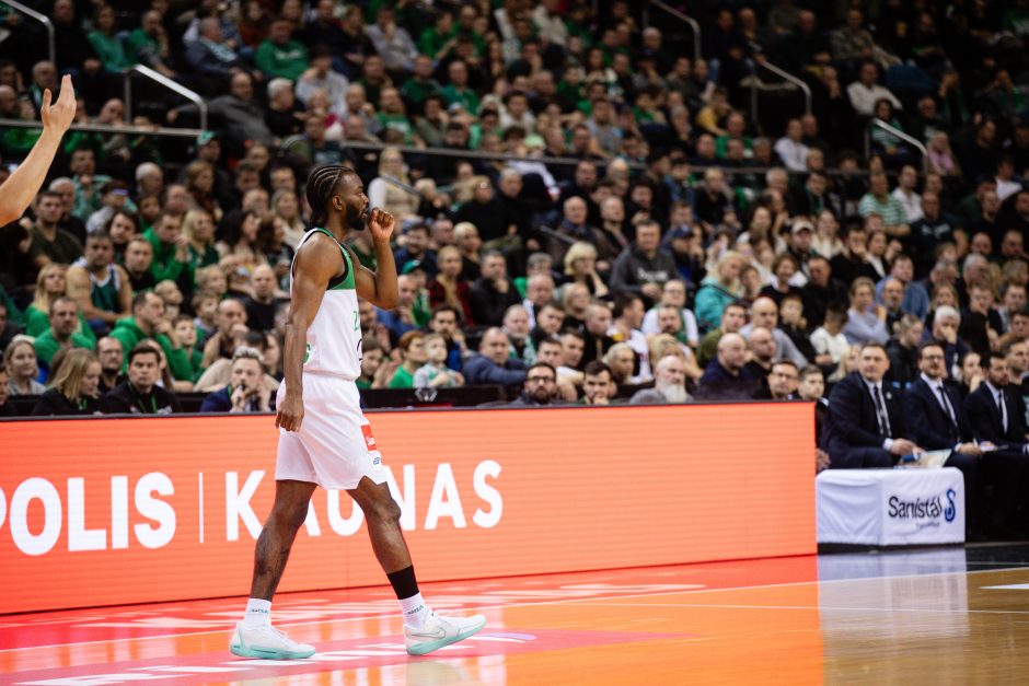 Nepriekaištingai gynęsis „Žalgiris“ pasiekė revanšą prieš „Wolves“