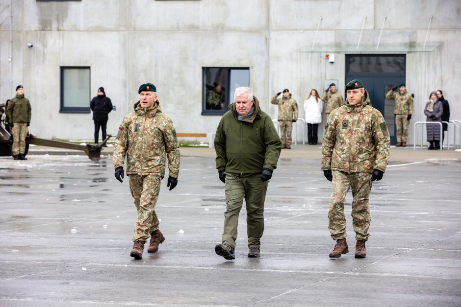 Pirmasis toks Lietuvoje: Šilalės rajone atidarytas karinis miestelis