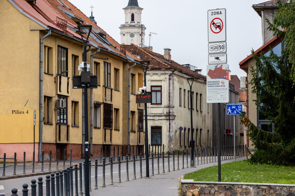 Sumažintos taršos zona Kauno senamiestyje