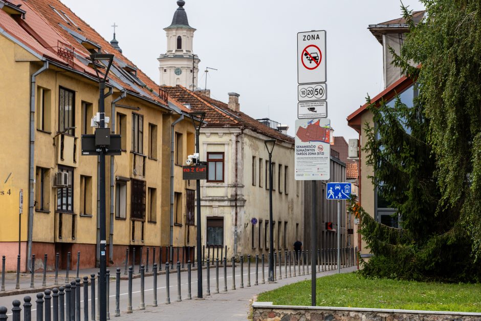 Sumažintos taršos zona Kauno senamiestyje