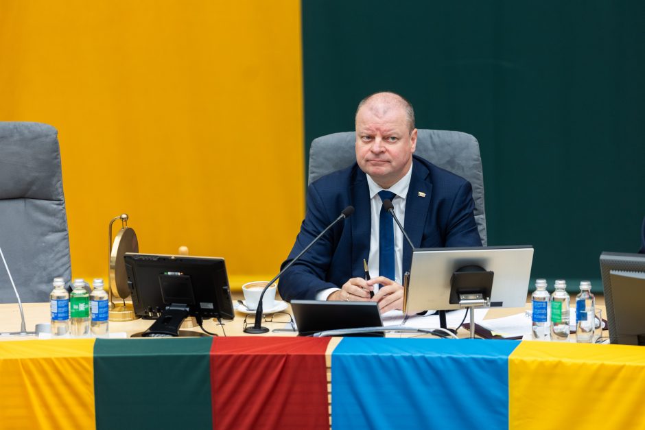 Seimas pritarė G. Palucko kandidatūrai į premjero postą