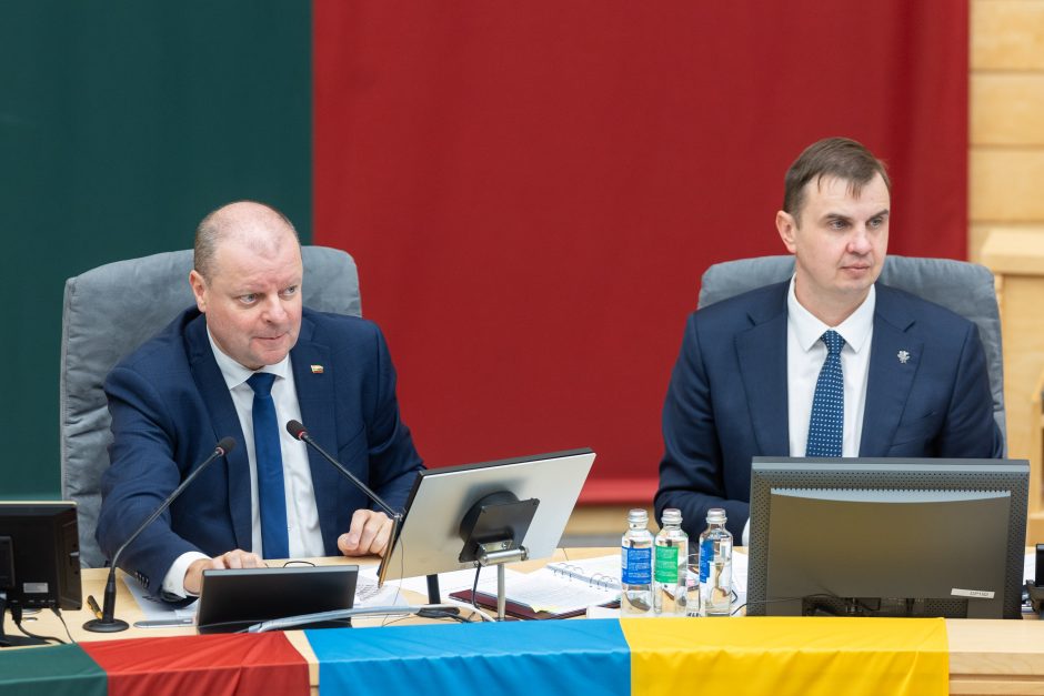 Seimas pritarė G. Palucko kandidatūrai į premjero postą