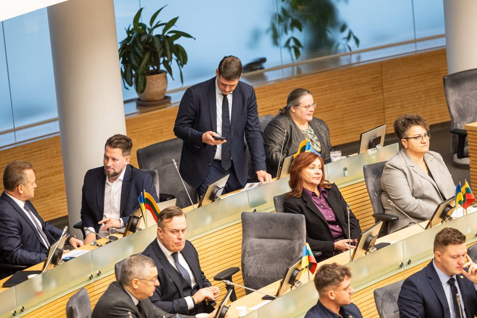 Seimas panaikino R. Žemaitaičio teisinę neliečiamybę