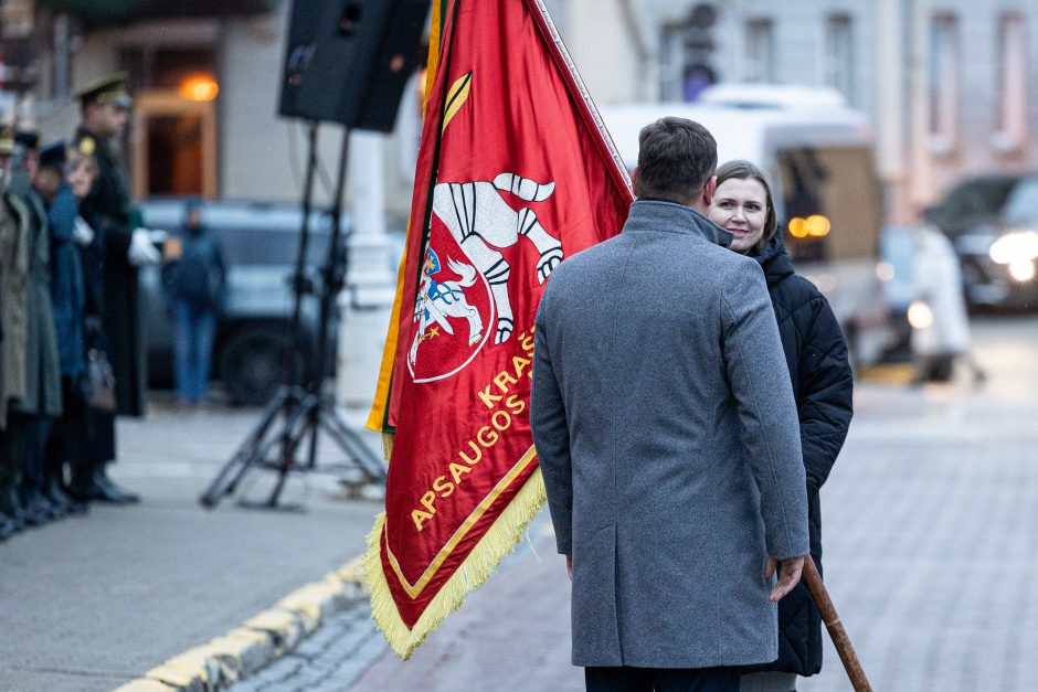 Iškilminga ceremonija: Kasčiūnas Šakalienei perleido vadovavimą KAM