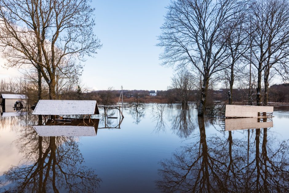 Potvyniai Vakarų Lietuvoje