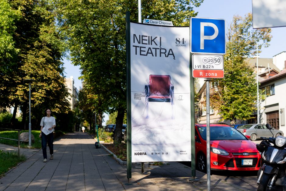 Reklama „Neik į teatrą“ sukėlė šaršalą: žada tęsinį