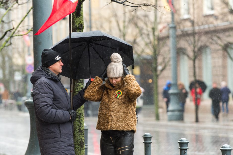 Tūkstančiai žmonių Vilniuje dalyvavo šventinėse eitynėse