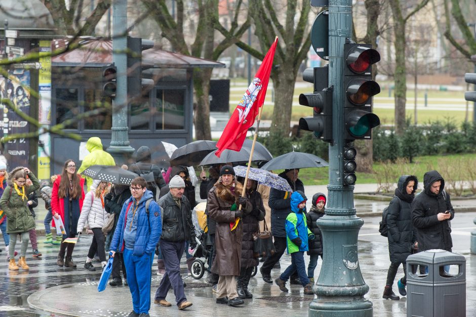 Tūkstančiai žmonių Vilniuje dalyvavo šventinėse eitynėse