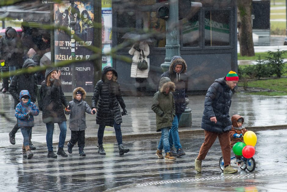 Tūkstančiai žmonių Vilniuje dalyvavo šventinėse eitynėse