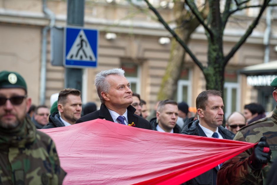 Tūkstančiai žmonių Vilniuje dalyvavo šventinėse eitynėse