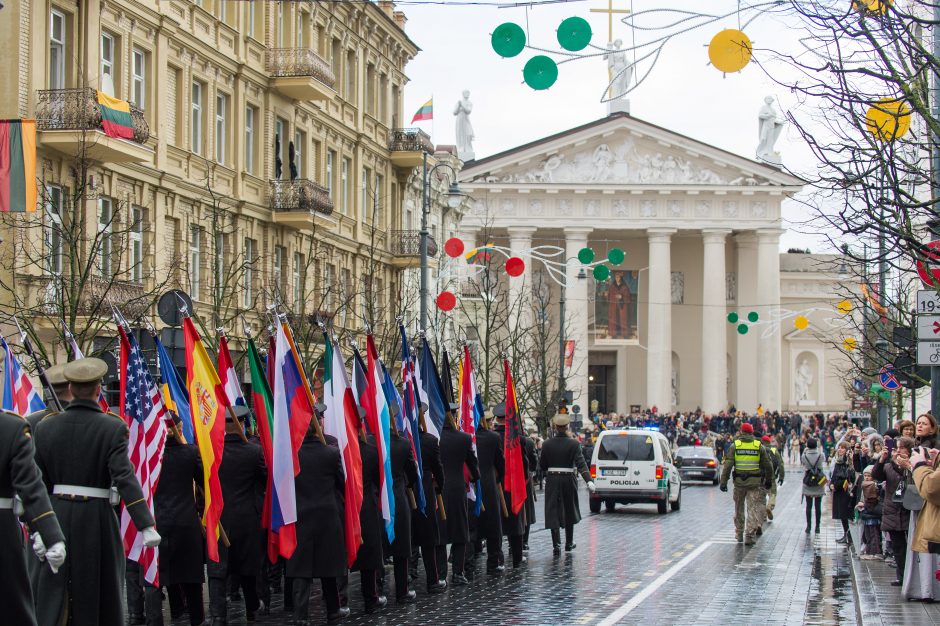 Tūkstančiai žmonių Vilniuje dalyvavo šventinėse eitynėse