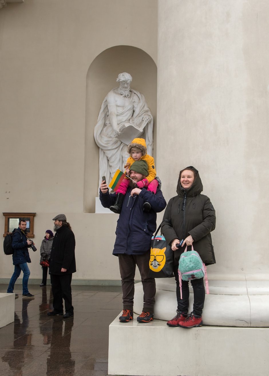 Tūkstančiai žmonių Vilniuje dalyvavo šventinėse eitynėse