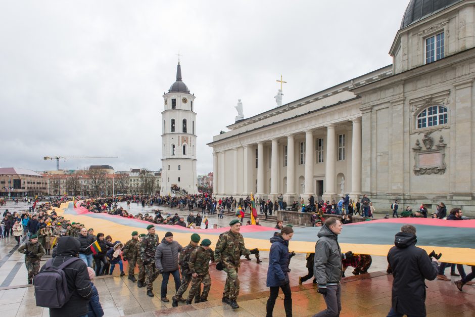 Tūkstančiai žmonių Vilniuje dalyvavo šventinėse eitynėse