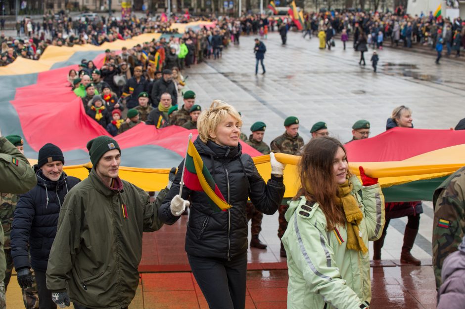 Tūkstančiai žmonių Vilniuje dalyvavo šventinėse eitynėse