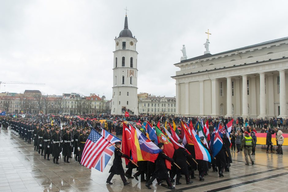 Tūkstančiai žmonių Vilniuje dalyvavo šventinėse eitynėse