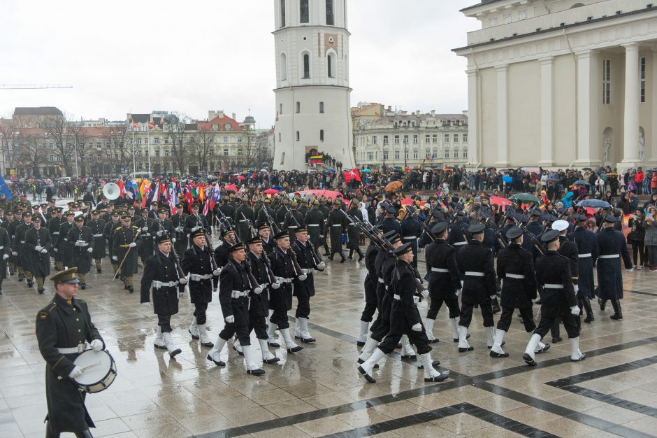 Tūkstančiai žmonių Vilniuje dalyvavo šventinėse eitynėse