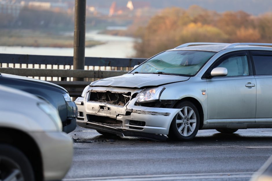 Kaune – automobilių avarijos ir spūstys