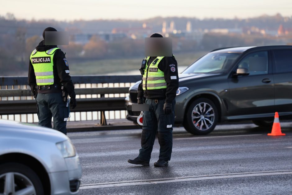 Kaune – automobilių avarijos ir spūstys