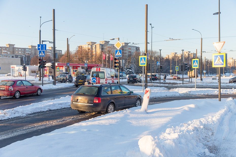 Dviejose tvarkomose Kauno gatvėse – eismo pokyčiai