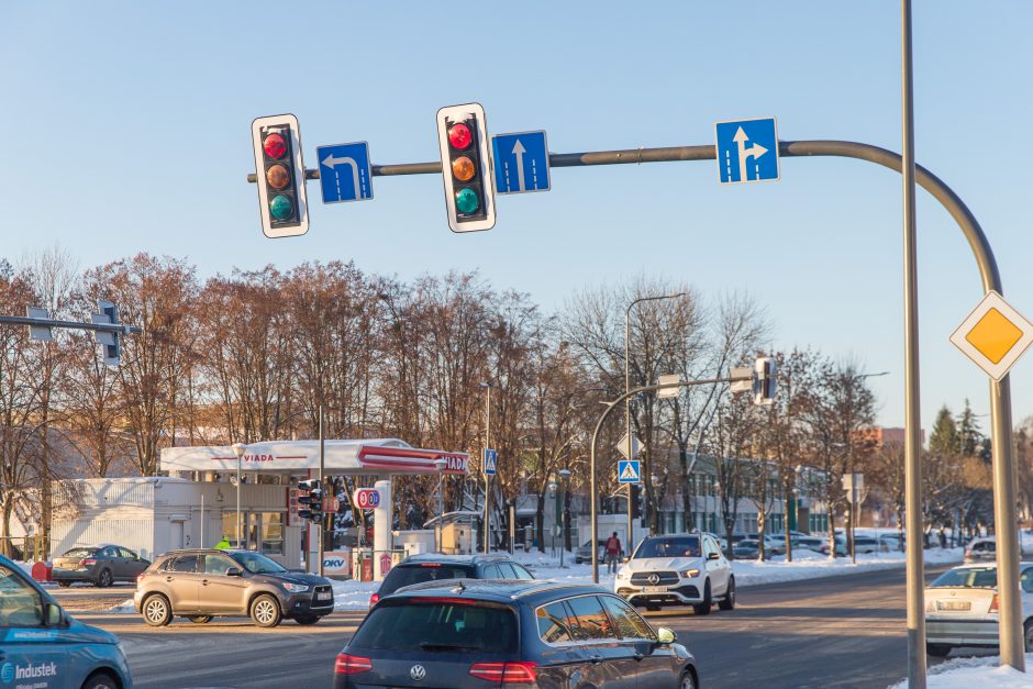 Dviejose tvarkomose Kauno gatvėse – eismo pokyčiai