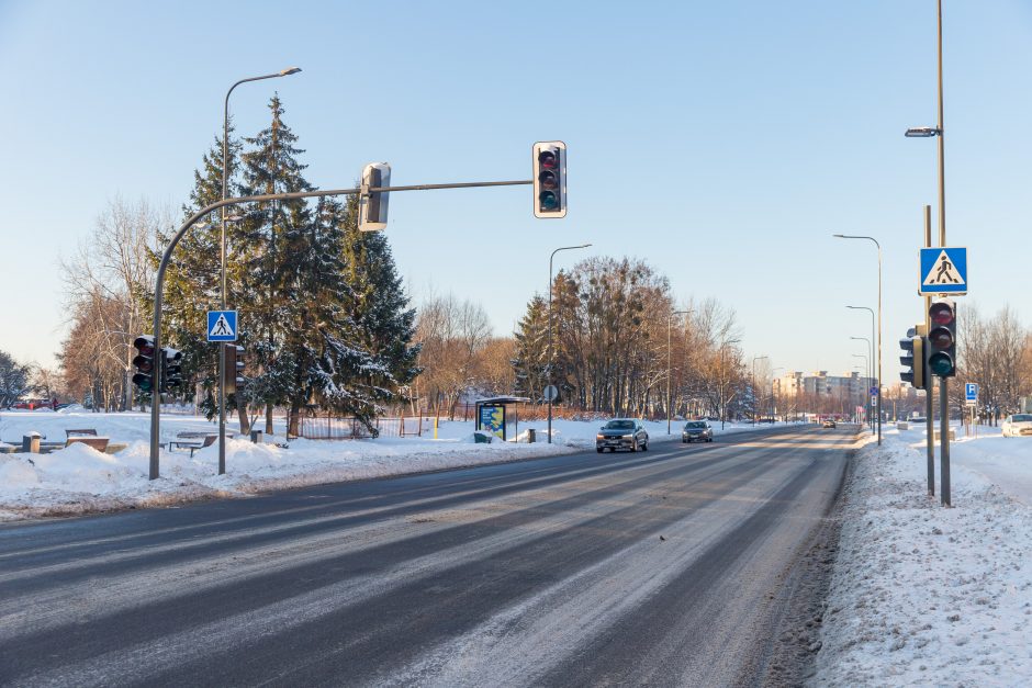 Dviejose tvarkomose Kauno gatvėse – eismo pokyčiai