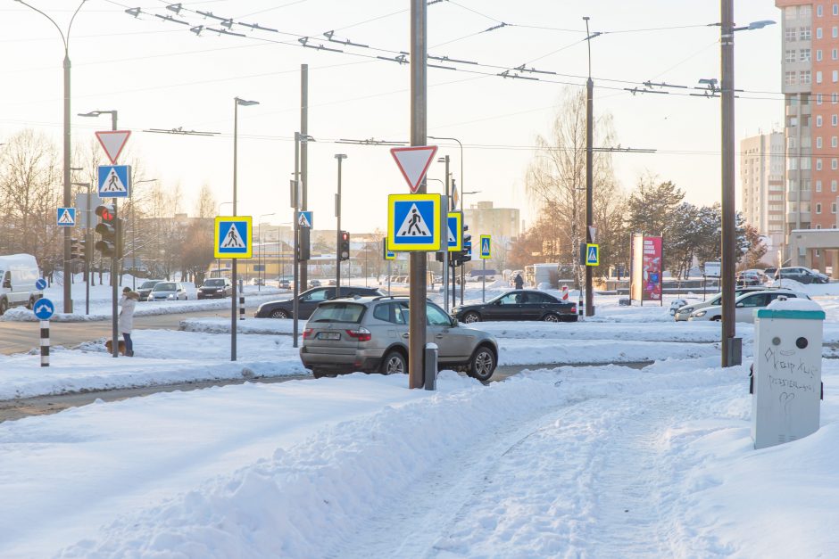 Dviejose tvarkomose Kauno gatvėse – eismo pokyčiai