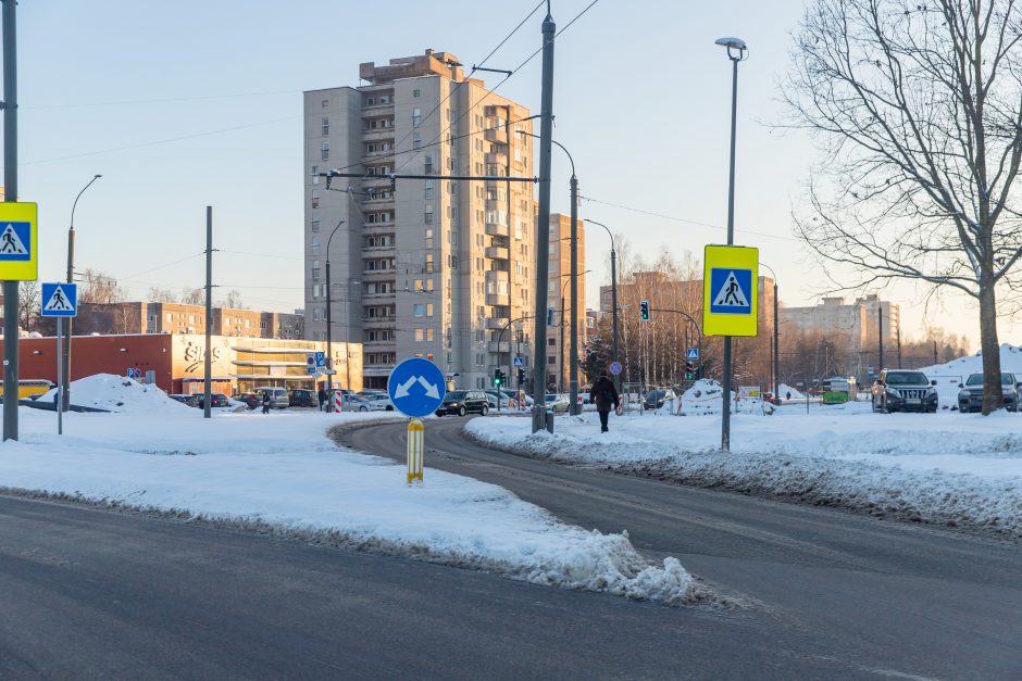 Dviejose tvarkomose Kauno gatvėse – eismo pokyčiai