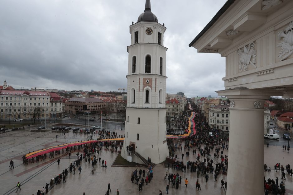 Tūkstančiai žmonių Vilniuje dalyvavo šventinėse eitynėse