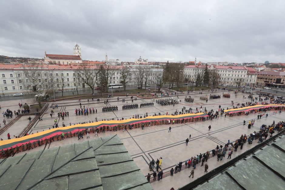 Tūkstančiai žmonių Vilniuje dalyvavo šventinėse eitynėse