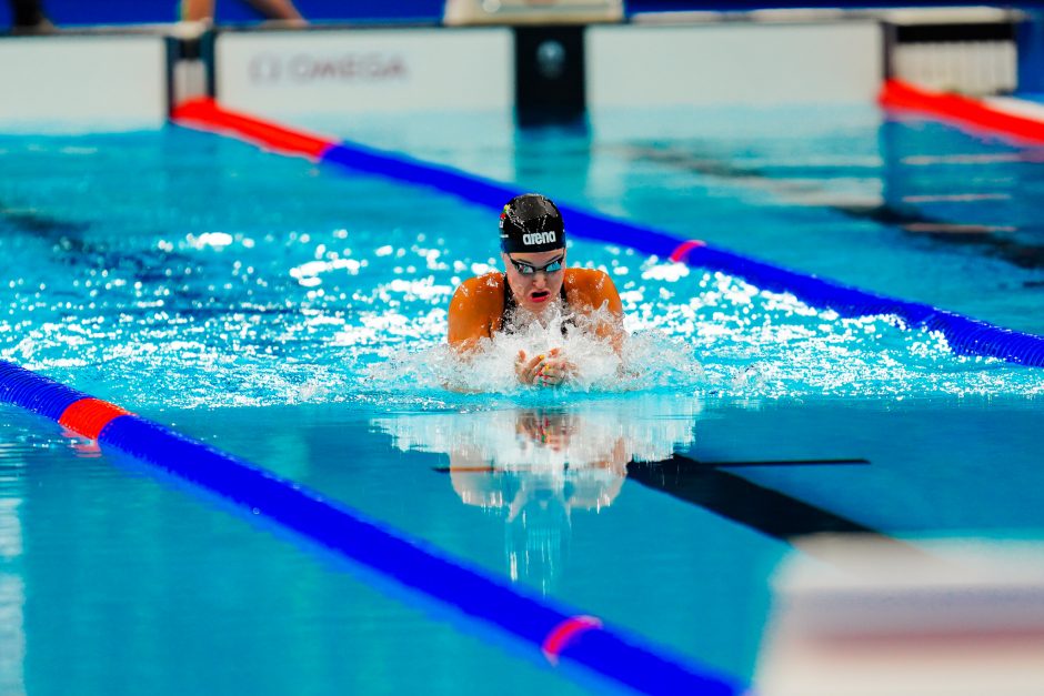 D. Rapšys pateko į 200 metrų laisvu stiliumi plaukimo finalą