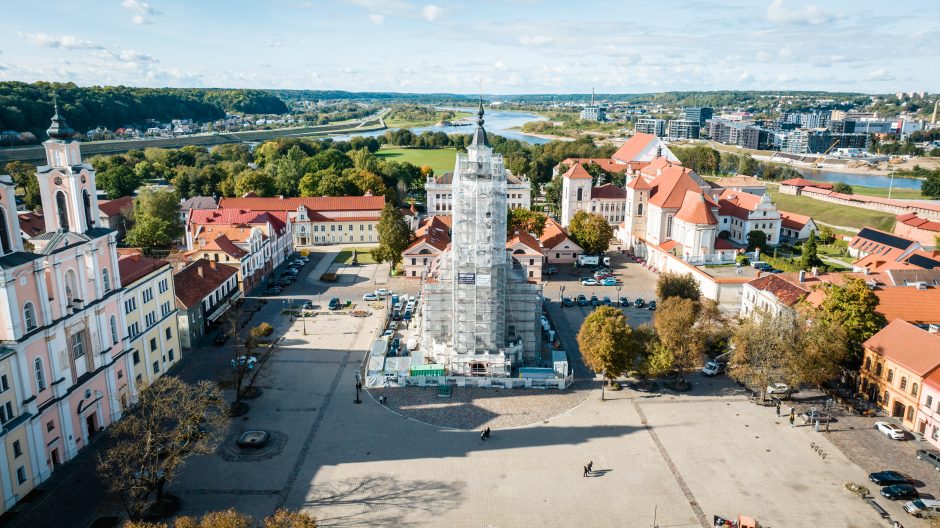 Kauno rotušėje – paskutiniai darbai: atnaujintas erdves jau kitąmet atvers lankytojams