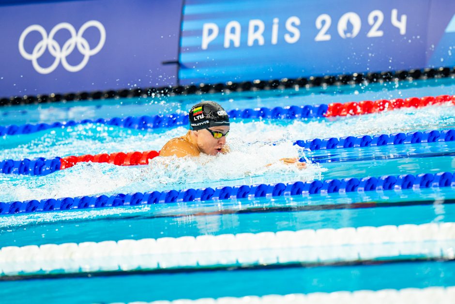 D. Rapšys pateko į 200 metrų laisvu stiliumi plaukimo finalą