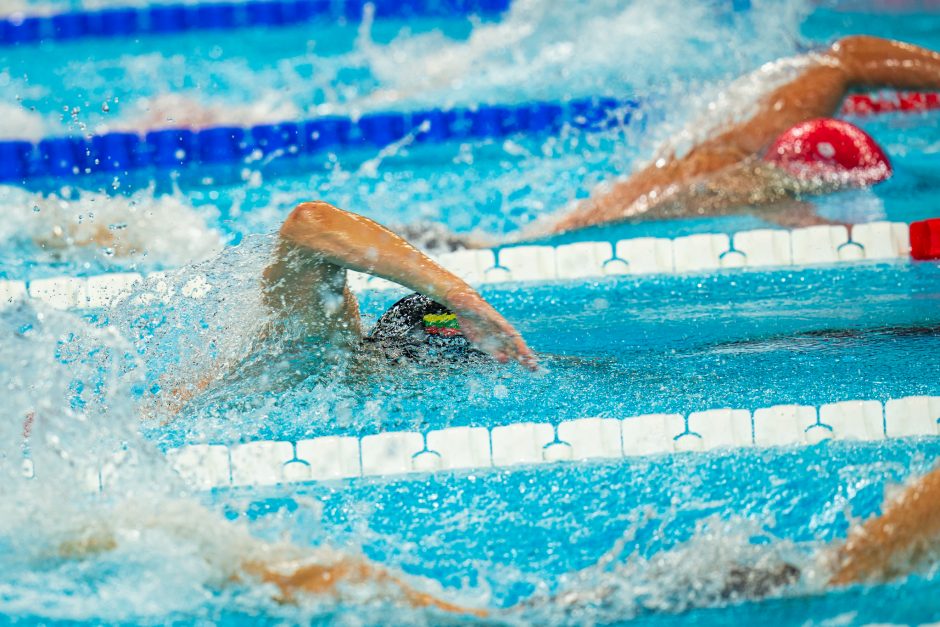 D. Rapšys pateko į 200 metrų laisvu stiliumi plaukimo finalą