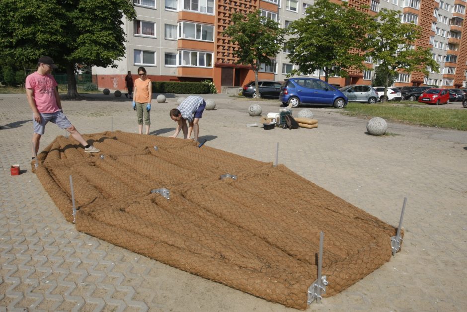 Žardininkuose – naujas traukos objektas