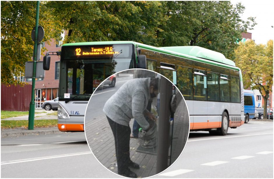 Klaipėdiečiai pasipiktinę: stotelėje autobuso teko laukti beveik valandą