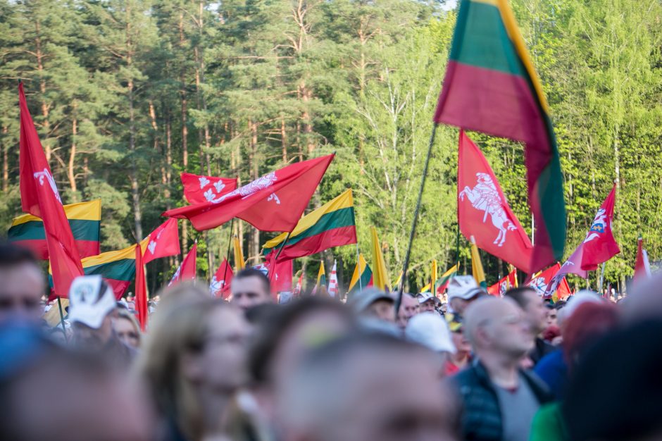 Policija apie „Didįjį šeimos gynimo maršą“: matėme, kad karantino reikalavimų žmonės nesilaikė