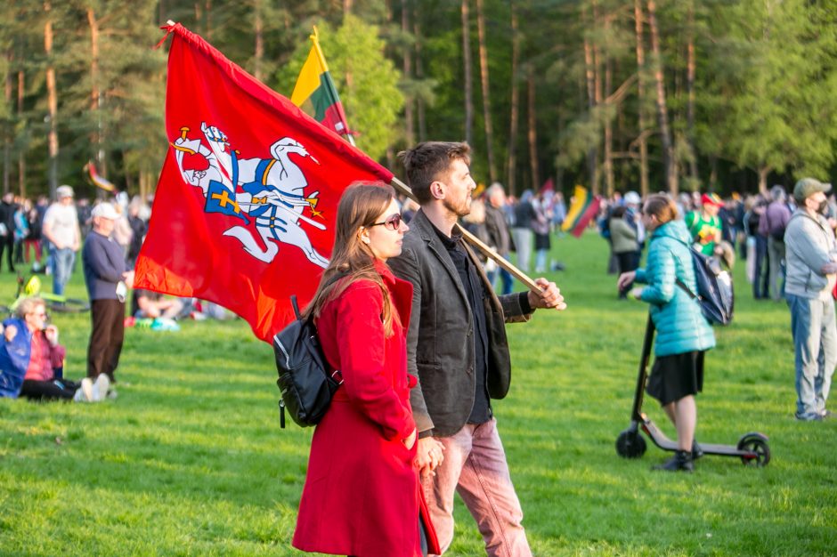 Policija apie „Didįjį šeimos gynimo maršą“: matėme, kad karantino reikalavimų žmonės nesilaikė