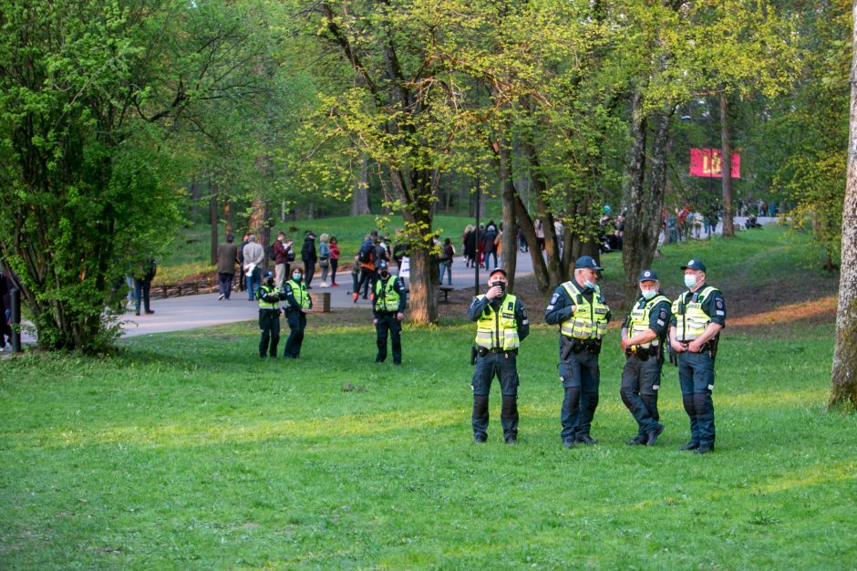 Policija apie „Didįjį šeimos gynimo maršą“: matėme, kad karantino reikalavimų žmonės nesilaikė