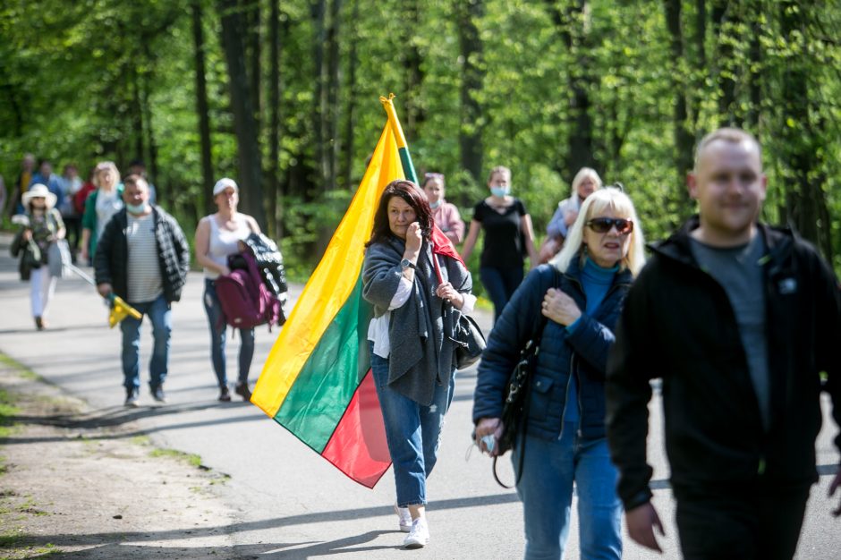 Policija apie „Didįjį šeimos gynimo maršą“: matėme, kad karantino reikalavimų žmonės nesilaikė