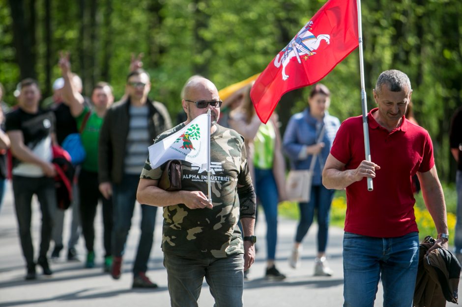 Policija apie „Didįjį šeimos gynimo maršą“: matėme, kad karantino reikalavimų žmonės nesilaikė